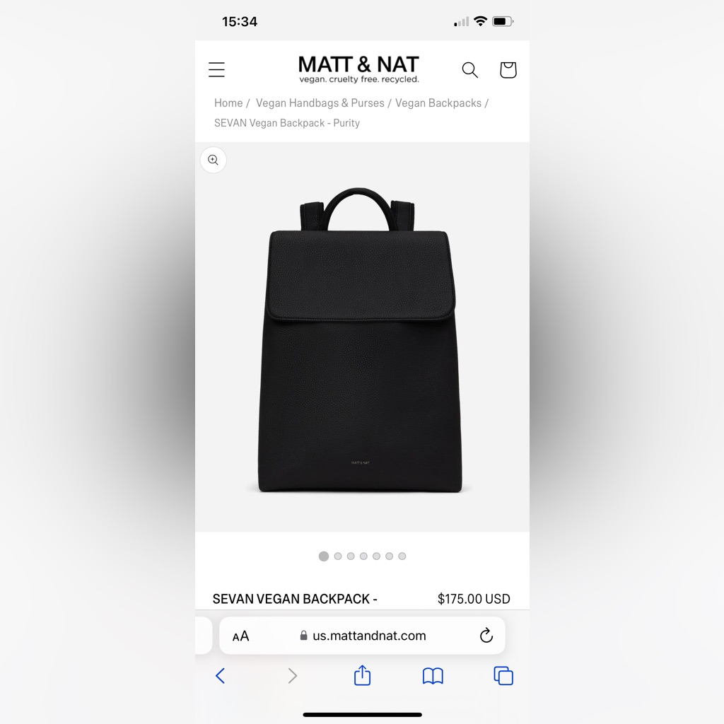 Matt & Nat Sevan Vegan Backpack